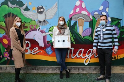 Unterstützen Kinder und Jugendliche in Behandlung: (Von links) Kristina Halbleib, Julia Burdack und Rolf Oster-Ritter © ZI